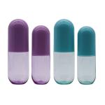 Capsule 40ml 60ml PE Plastic Spray Pump Water Bottles