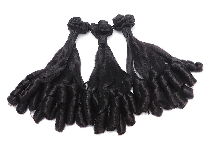 Full Cuticle 100% Virgin Human Hair Extensions Funmi Spiral Curl 8 - 20 Inch