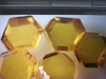 CVD Yellow Diamond Lab Grown 3PT/111 MCD Diamond Plate Wire Drawing Die Blanks