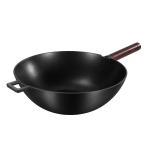 Heatproof Kitchen Frying Pans Wok Cooking Pan PFLUON Coating 20cm Handle