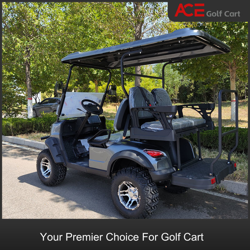 CE Certificate Electric Golf Scooter 4 Seaters Lithium Battery Blue Color