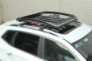 Quality Tacoma Tundra Black Universal Cargo Luggage Roof Rack Carrier For Suv wholesale
