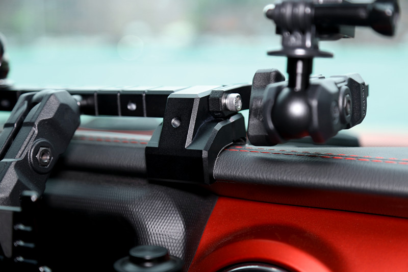 Universal Installation Aluminum Alloy Center Console Bracket for Jeep Wrangler JL JK