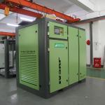 75KW 100hp 8bar Industrial Screw Air Compressor 1100kg