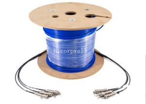 Quality CPRI Waterproof Outdoor Fiber Cable Assembly IP67 ODC 4 Cores Plug Connector wholesale