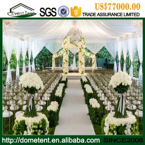 Quality Luxury Durable Aluminium Alloy Clear Span Wedding Party Tent 20 X 75m wholesale