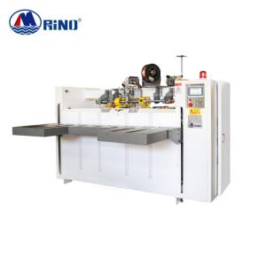 Quality 600 Nails/Min Carton Box Stitching Machine 1515×2460mm Double Servo Motor wholesale