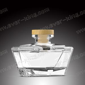 Quality Polygonous Shape Mini Clear Glass 250 mL Liquor Bottles wholesale