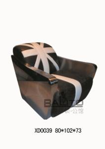 Quality Old British style aluminium back single sofa furniture,#XD0039 wholesale
