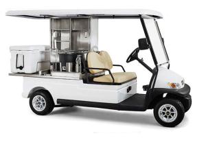 Quality Electric Utility Golf Beverage Cart 48v Battery Power With Ice Box wholesale