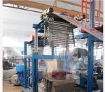 Energy Saving Heat Shrink Label Film Blown Machine With Pillar Under Electric