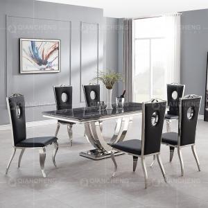 Quality 200cm Luxury Marble Dining Table wholesale