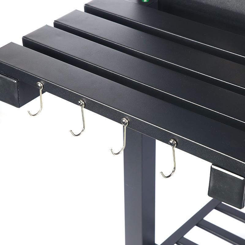36.5*48.5cm Side Shelf Charcoal Grill Mesh for Multifunctional Stainless Steel BBQ Trolley