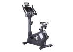 Black Resistance Upright Cycling Gym Equipment Spontaneous Electromagnetic