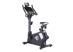 Quality Black Resistance Upright Cycling Gym Equipment Spontaneous Electromagnetic Control wholesale