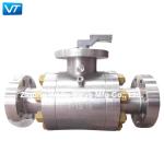 Duplex 10000 Psi Ball Valve Stainless Steel F51 Body 410 STL