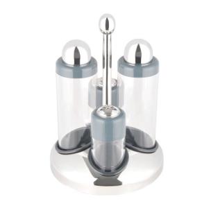 Quality 4Pcs Circular Base Condiment bottle set SHKT-9215 wholesale