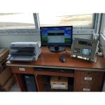 Heavy duty Above Ground 3x18m 100ton Truck Scale with Printer