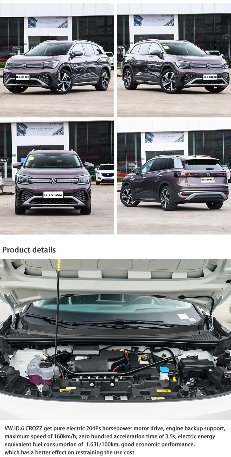 Prime Used Volkswagen Electric Car 7 Seater Large EV SUV New Energy