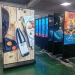 85" 75" 55" Indoor Slim Bezel Lcd Tv 4k Digital Signage And Displays Ultra