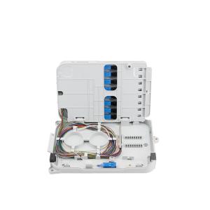 Quality 10mm IP65 Fiber Access Terminal Box Wall Mount 20Nm Black wholesale