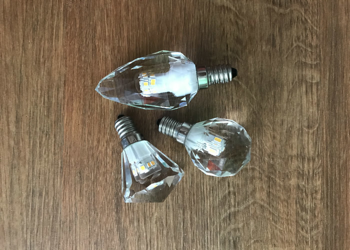 E12 Crystal Led Candle Light Ac110v With Ic Constant Current Led Driver