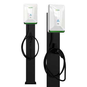 Quality 7KW 11KW 21KW Pearl White Column / Floor-Standing Single Gun Double Gun Electric Vehicle AC Charging Pile wholesale