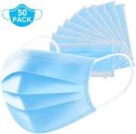 Non Woven Disposable Earloop Face Mask Virus Protective Civil Use
