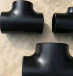 Connecting Pipes Carbon Steel Equal Tee Black Painting 15crmo
