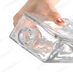 Glass Vodka Bottle For Custom 50ml 100ml 200ml 500ml 750Ml Fancy Whiskey Bourbon
