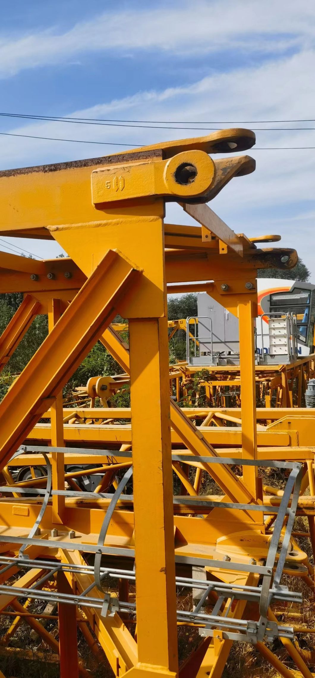 in 2019, Zoomlion 7020-12 Has a Maximum Load of 12 Tons of Second-Hand Tower Crane, Come and Buy It