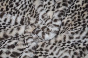 Quality 435GSM 100%P Leopard Print Fabric Wrinkle Resistant 150CM wholesale