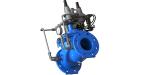 Pressure Management Water Control Valve Ductile Iron For Dual Outlet Setting