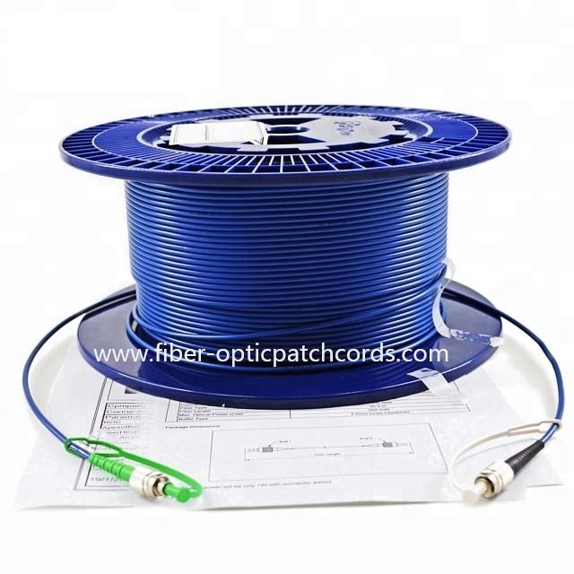 10M 20M 30M Slow Axis PM Armored Fiber Optic Patch Cord FC/UPC to FC/APC Connector