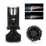 Aluminum Y6 Mini H4 Super White Projector Lens LED Car Head Light Bulb