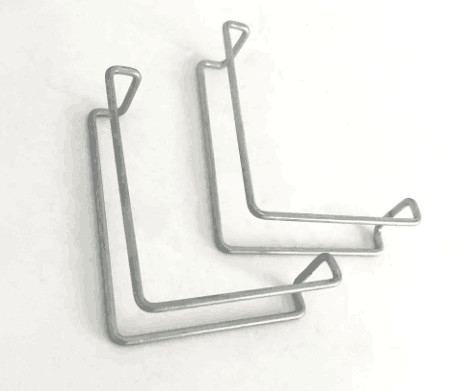 Galvanized Steel Spring Snap Wood Crate Metal Wire Clips