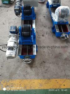 Quality Steel Wheel Welding Rotator Self Adjustable Turning Rolls 1000mm 0.35kw wholesale