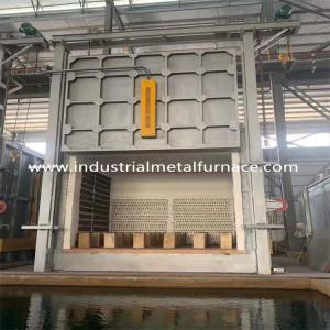 China Trolley Type Car Bottom 900KW Rotary Hearth Bogie Type Heat Treatment Furnace 4000kg on sale