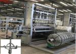 Durable Fence Making Equipment Anti - Corrosive , Chain Link Fence Weaving