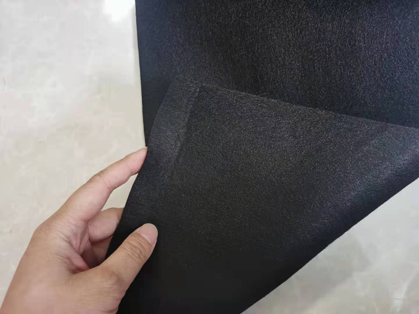 Activated Carbon Nonwoven Filter Fabric Cloth with 30% Carbon Content and 20-10GSM