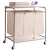 Oxford Ironing 29" Three Grid Steel Laundry Basket