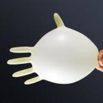 Household Industrial Latex Exam Gloves / Sterile Latex Gloves Ce Approved