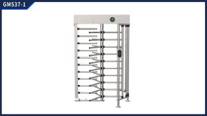 Quality 304 Stainless Steel Full Height Turnstile Gate with RFID QR reader wholesale