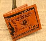 2016 new men's casual fashion short wallet wallet