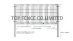 3D wire mesh fence panels