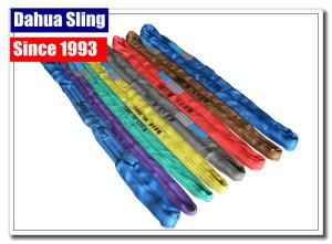 Quality Collapsible Endless Round Slings Customized Length Anti Abrasion wholesale