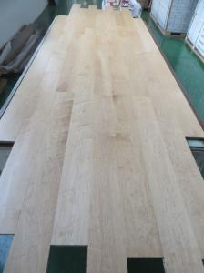 Quality natural color Chinese Maple Engineered hardWood Flooring with flat finishing wholesale