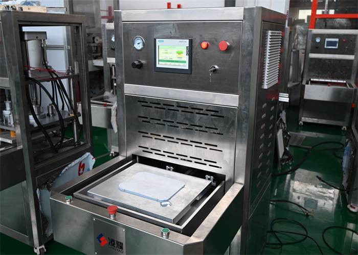 Medical Grade Plastic And Cardboard Heat Sealing Equipment Tyvek Sealing With Human Machine Interface Operation