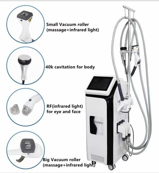 620nm 415nm 530nm RF EMS Beauty Instrument For Face And Neck Firming / Lifting