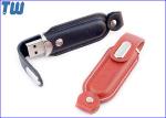 Slim Leather Stick Ring 64GB Thumb Drive Memory Storage Device